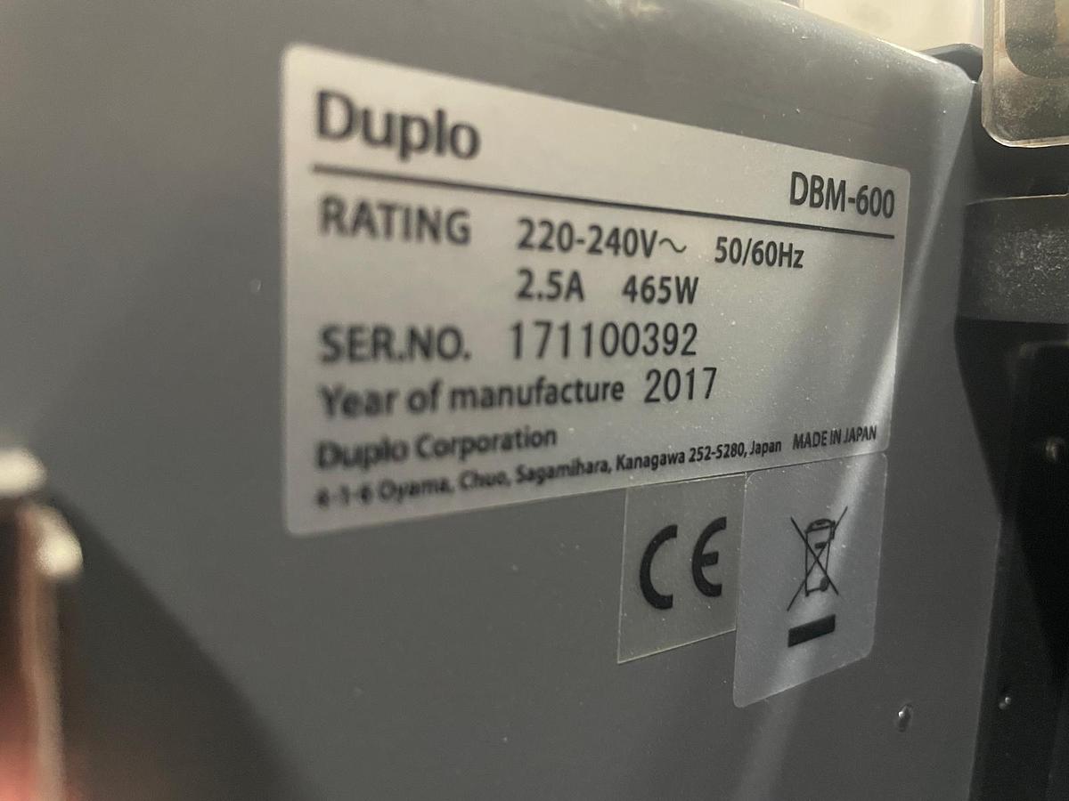 Used Duplo 600i - automatická linka na vazbu V1 