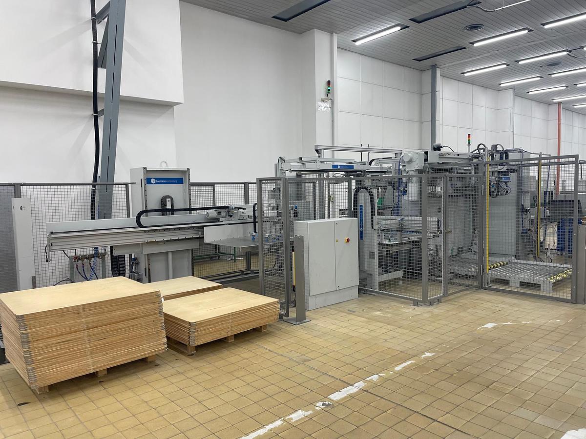 Used Baumann BASA 3 system - automatická střásací linka pro řezací stroje