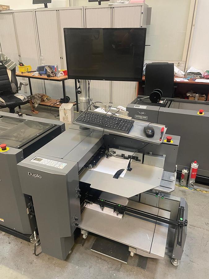 Used DUPLO DBM 600 – Automatická brožurovací linka V1