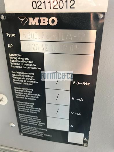 Used MBO K8 4-SKTL