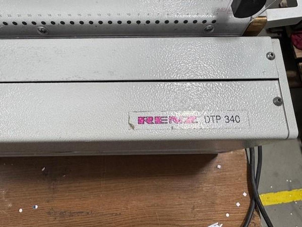 Used Renz DTP 340 M