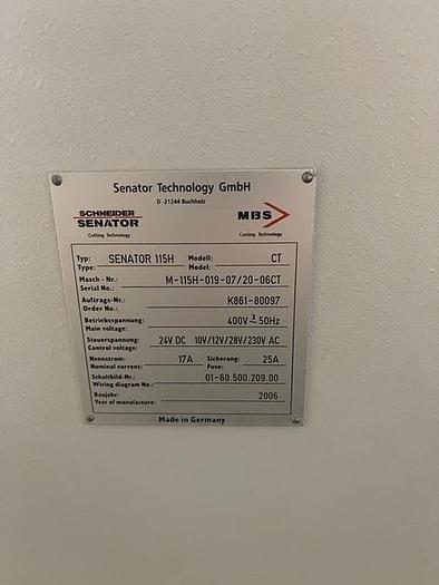 Used Schneider Senator 115H