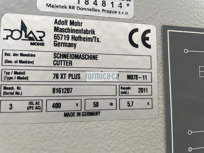 Used Polar 78 XT PLUS