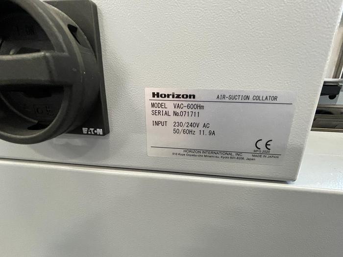 Used Horizon VAC 600 Hm + HAC 600 Ha + ST 40