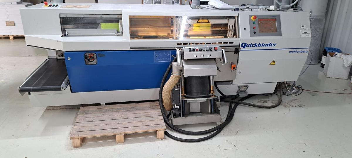Used Wohlenberg Quickbinder HotMelt