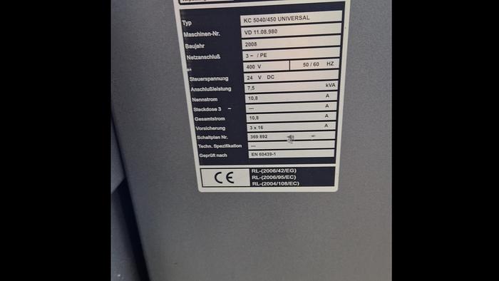 Used Kallfass KC 5040/450 Universal