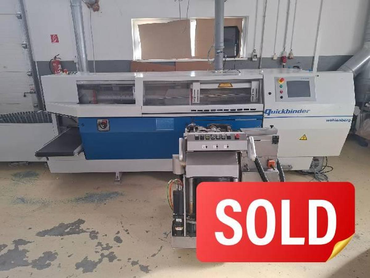 Used Wohlenberg Quickbinder - GAUZING + PUR + HOTMELT