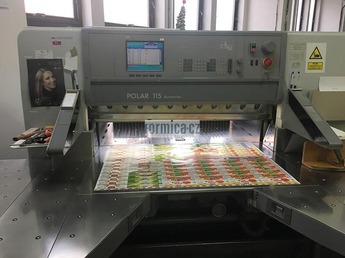 Used Polar 115 ED-AT- řezačka