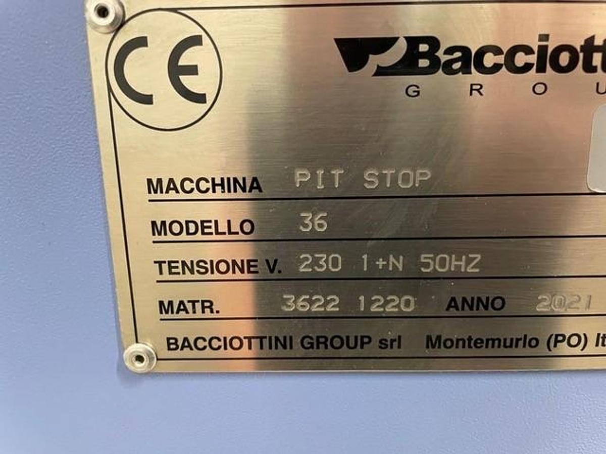 Used Bacciottini Pit Stop 36 Touchscreen