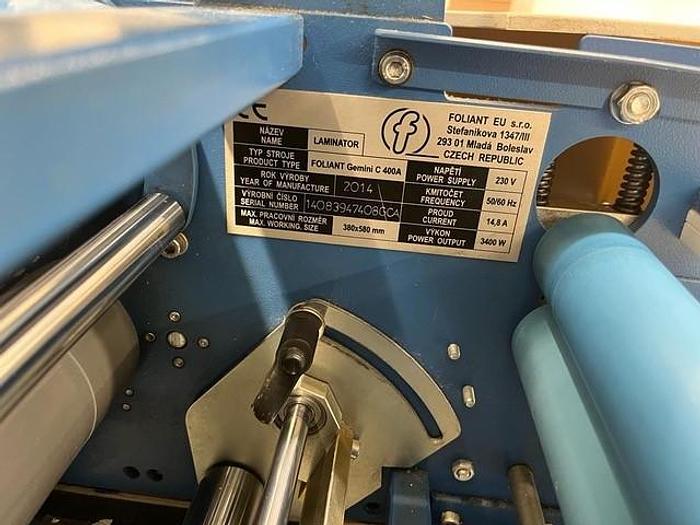 Used Foliant Gemini C400A