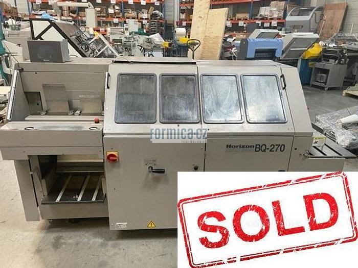 Used Horizon BQ 270 Hotmelt
