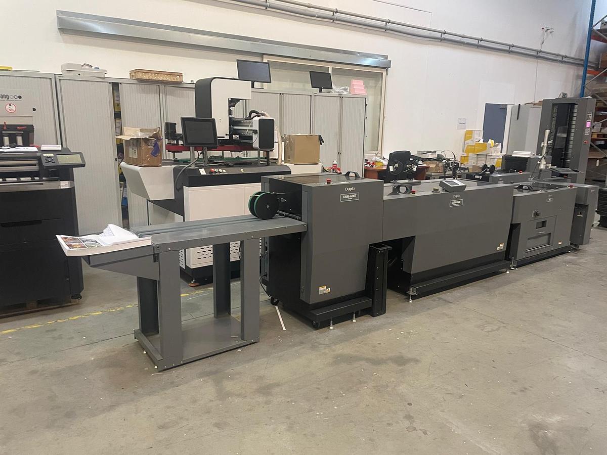 Used DUPLO DBM 600 – Automatická brožurovací linka V1