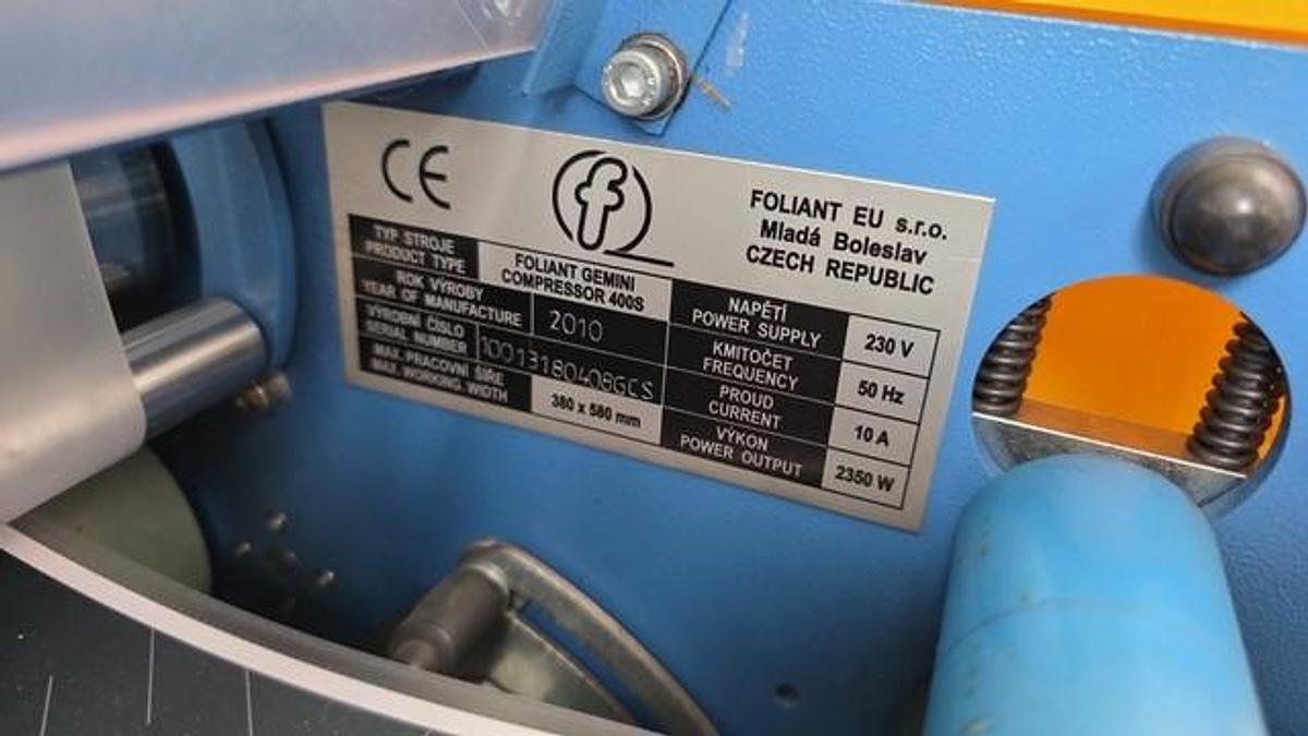 Used Foliant Gemini C400S