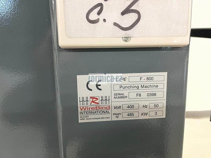 Used Rillecart F-800 E.S.