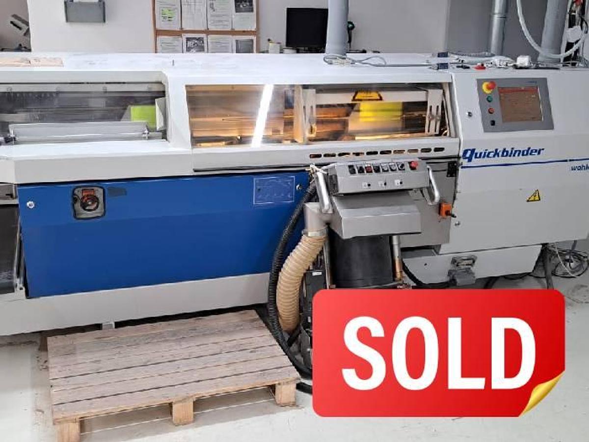 Used Wohlenberg Quickbinder HotMelt + PUR
