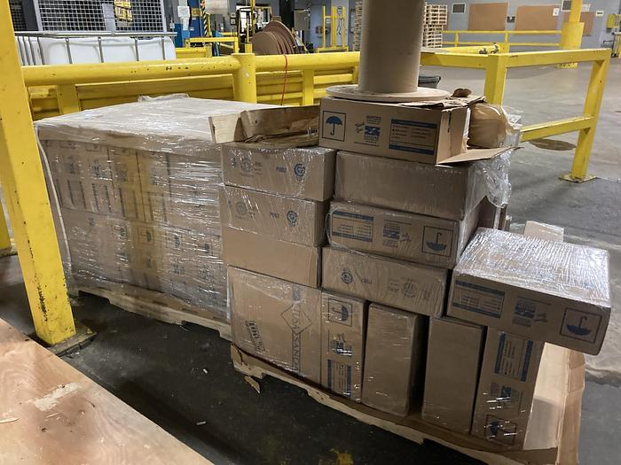 Used (2) SKIDS OF TUSA SANDAR TURN UP MATERIAL