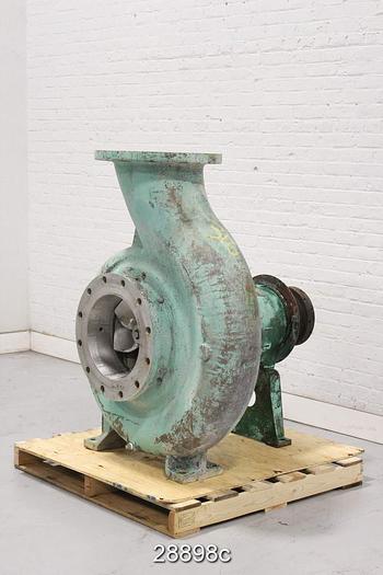 Used Goulds 3175, 14x14x22, SS Casing, SS 6 Vane 17" Impeller #28898