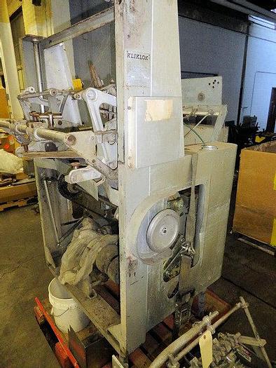 Used Kliklok Box Erector; Md#KFD