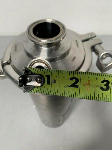 Used Allegheny Bradford US1O1-QT13776-8 Stainless Steel Filter Housing 150PSI