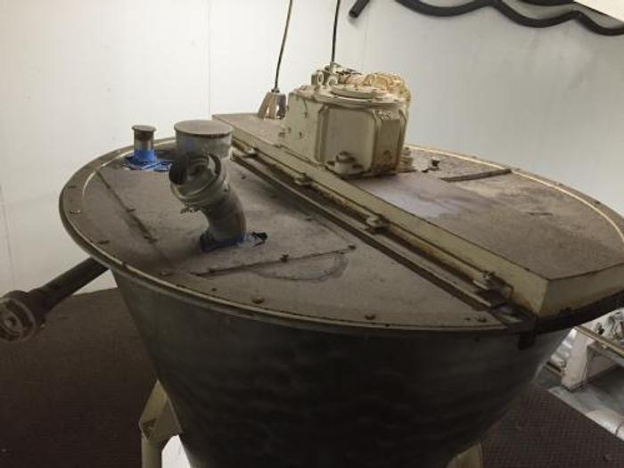 Used Nauta mixes 2 m3 stainless with stand - SOLD