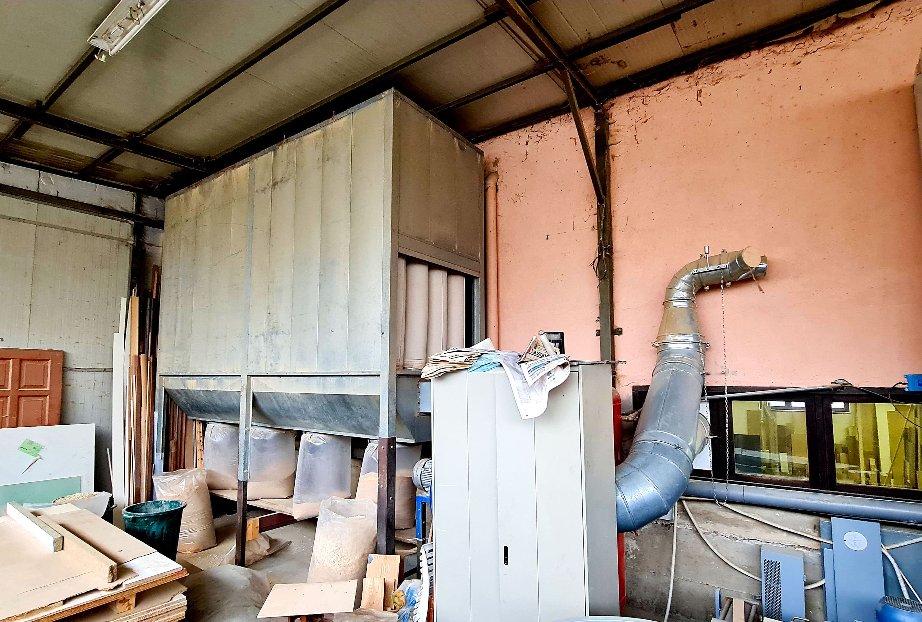 Used Air duct extractor - Filter Extraction