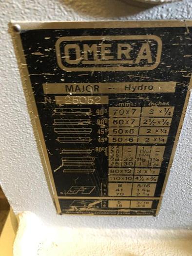 Usato PUNZONATRICE N° 2 OMERA IDRAULICA MAJOR HYDRO