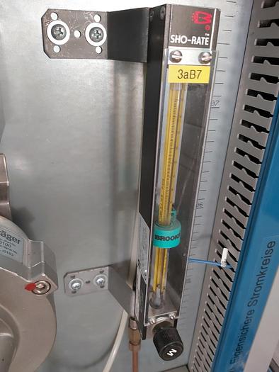 Usado Estación de medición de gas completa, incluido Polytron 2 IR Ex 334 Dräger, usada