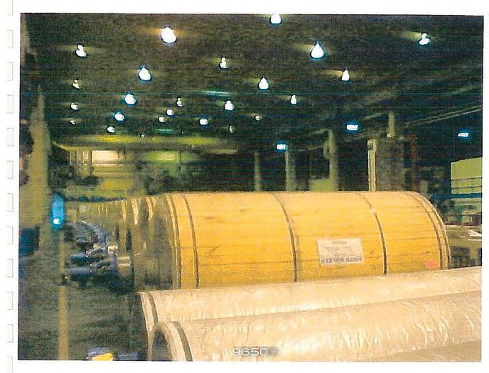 Used Voith  37 Dryers, 72" Dia. X 127.95" Face, 150 Psi, Felted, Anti-Friction Bearings, Enclosed Gears #19650