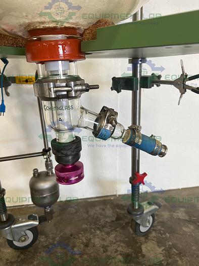 Used Chemglass  AM-0209-252MS 20 Liter Jacketed Glass Reactor