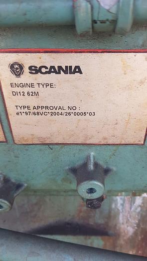 Used Scania Stamford marine generator excellent condition