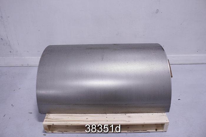 Unused Andritz/Dupps C80 237229 Dewatering Screw Press Screen Plates #38351