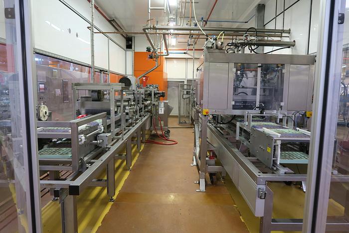 Used Frozen Cone Chocolate Moulding Line