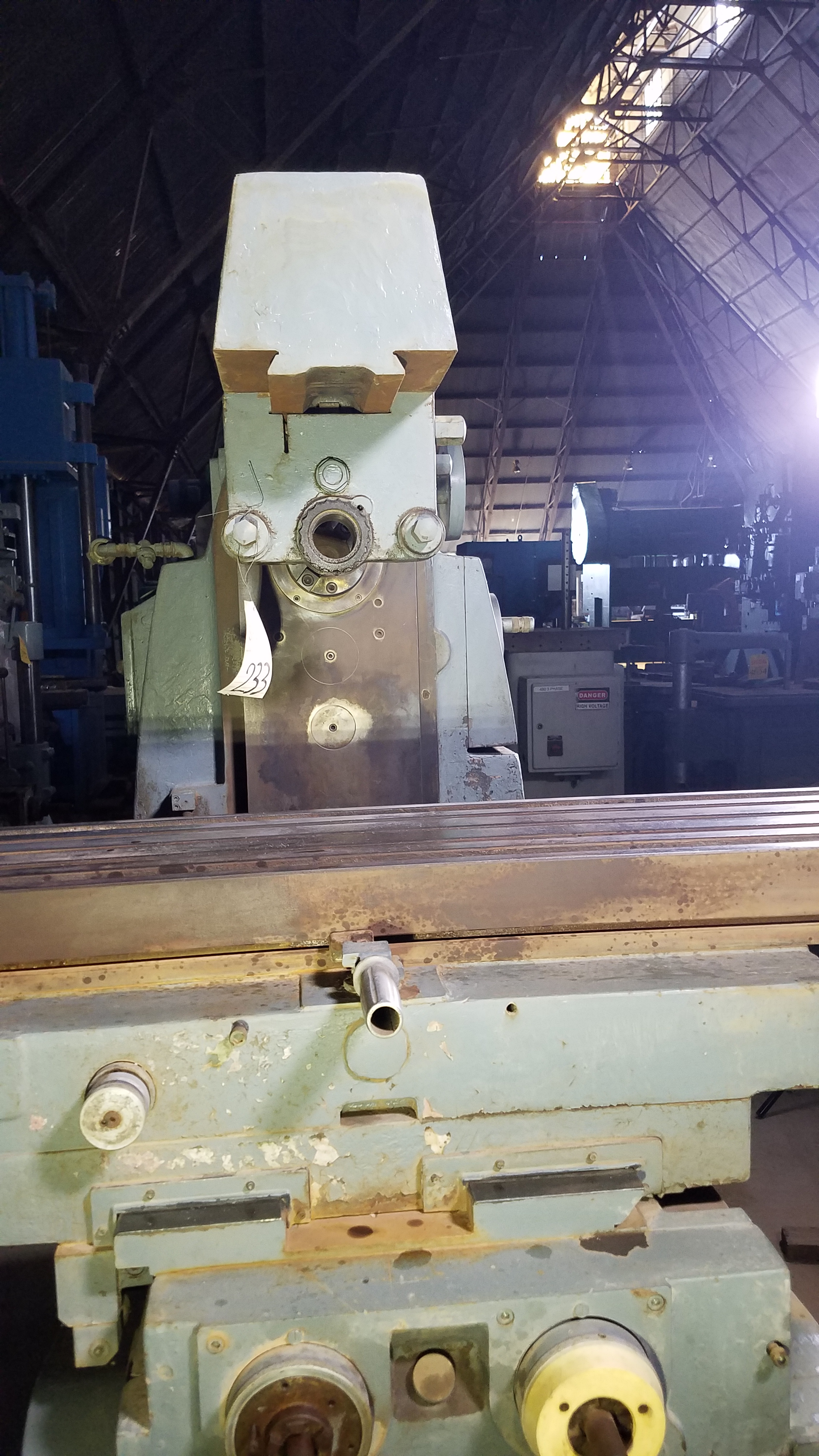 Used 14" x 67" Induma Model NL63 Universal; 1,500 RPM; #50 M.T. STOCK #233