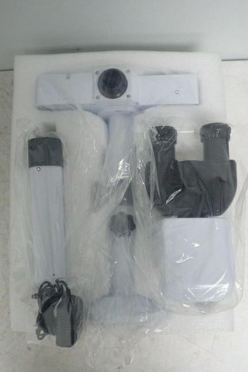 Used Optika B-510-2 Two Headed Teaching Microscope, Side by Side, 5 Objectives - NEW