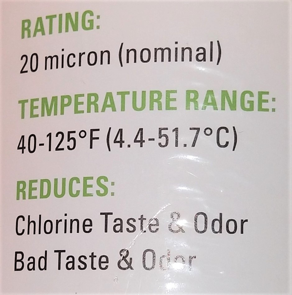 New Pentek GAC-10 Activated Carbon Filter for Sale at Chemistry RG ...