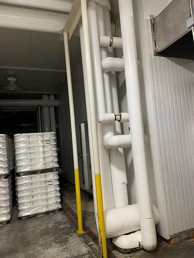 Used Advanced Systems Tray IQF Fluidized Tunnel Freezer, Md #586