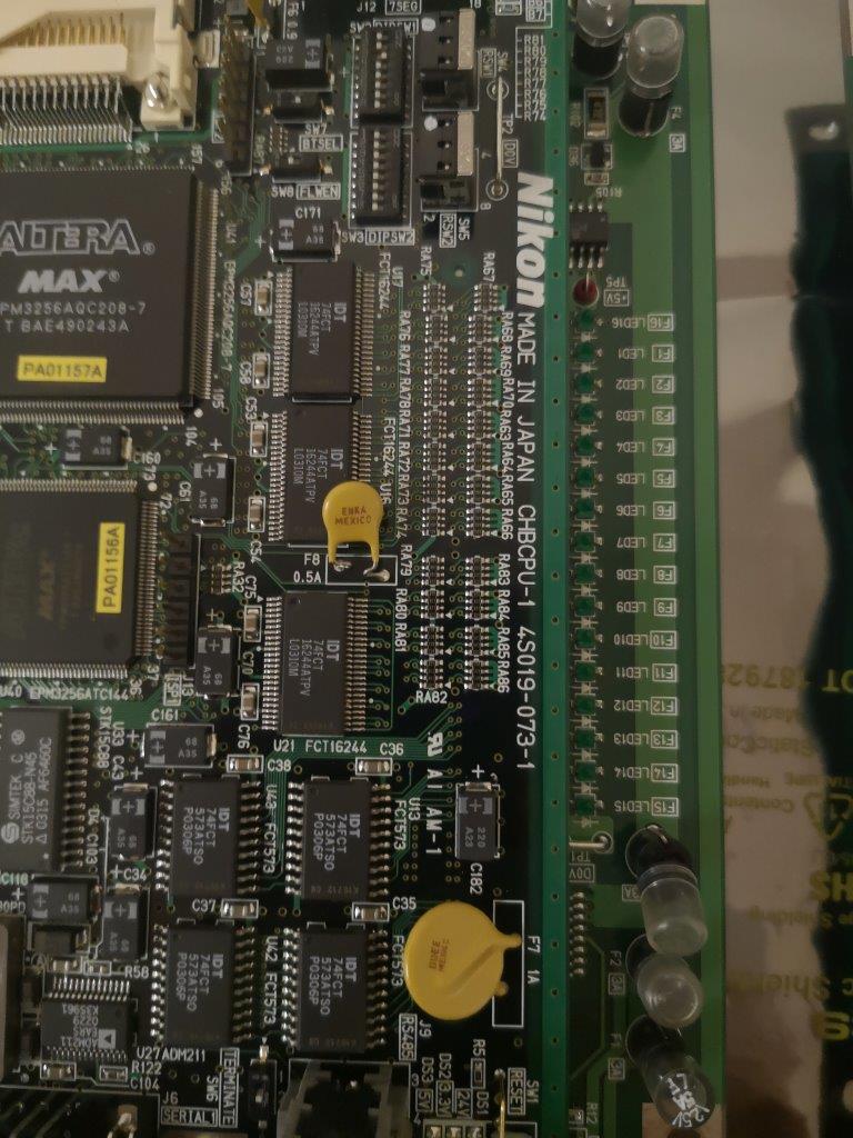 Used NIKON 4S019-073-1 CHBCPU-1  PCB