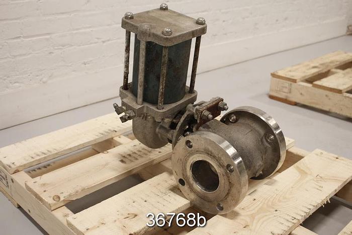 Used Neles Jamesbury 3 5150313600TT 3" Ball Control Valve #36768