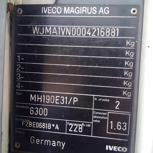 Usado 1999 IVECO Eurotech 190E31 ZF manual