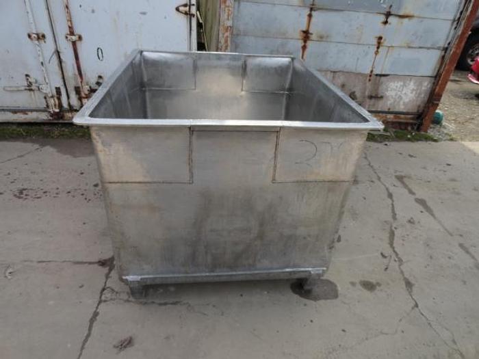 Used Stainless Steel Vats, 36"x 48"x 31