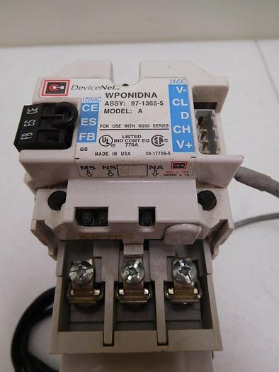 Used Cutler-Hammer WPONIDNA 97-1365-5 & W200MLCFC