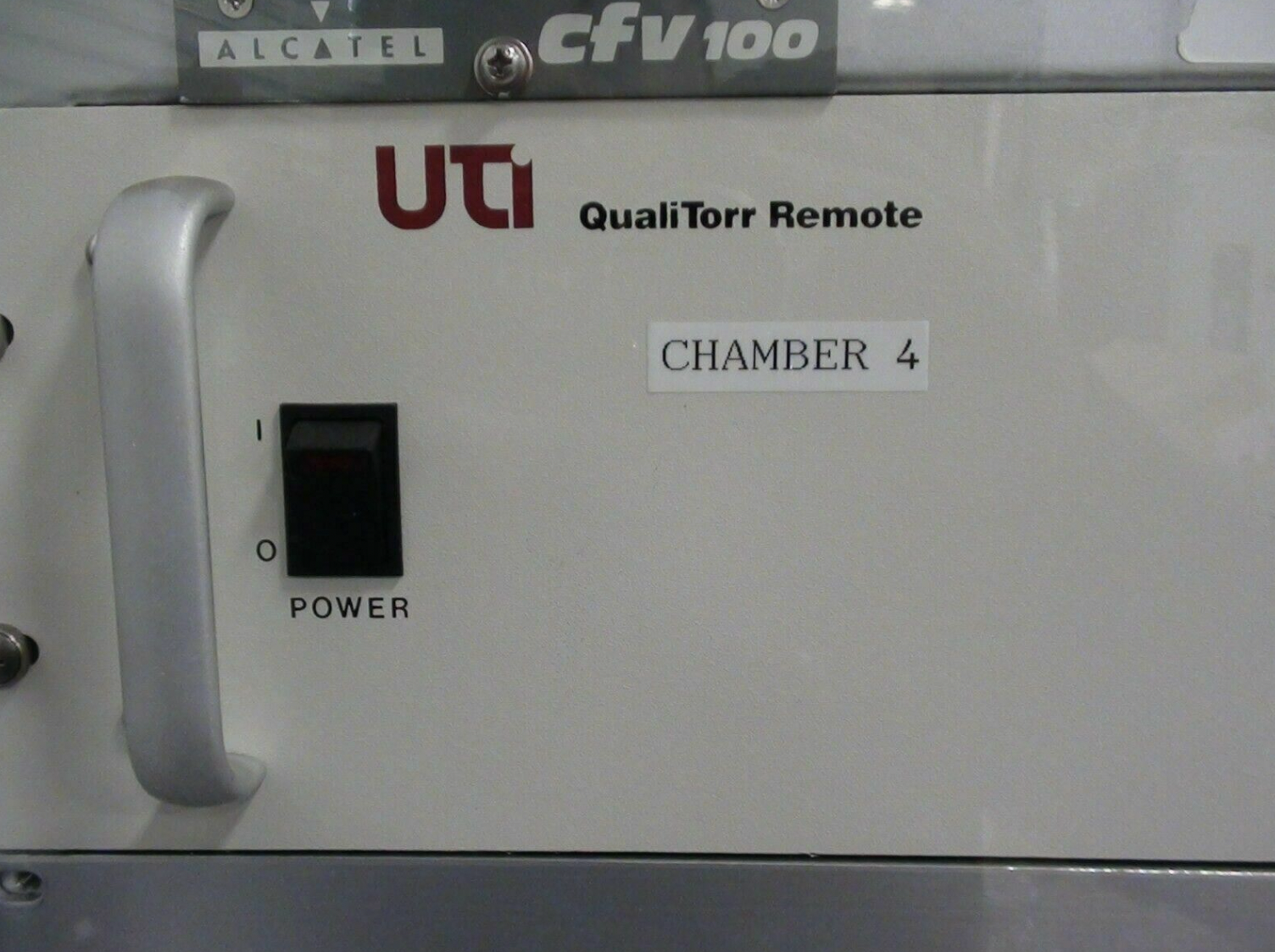 Used MKS UTI QUALITORR REMOTE STATION CONTROLLER RACK APPLIED MATERIALS