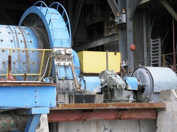 Used Mill, Ball, 9' X 12', Allis Chalmers, Wet Grind, 650 HP (2) #D741924