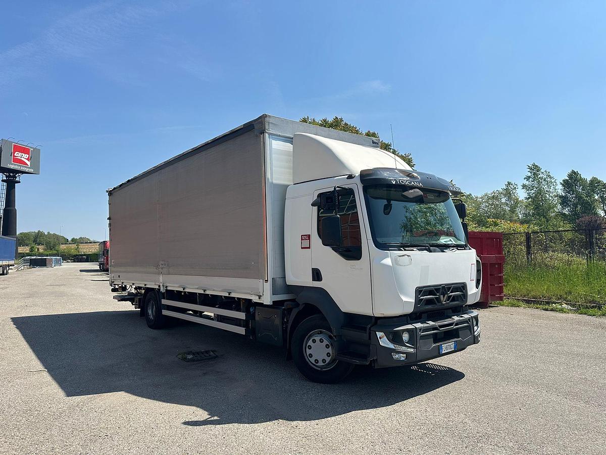Usato MOTRICE DUE ASSI RENAULT D 140.240 CENTINA E  TELO SPONDA RETRATTILE 