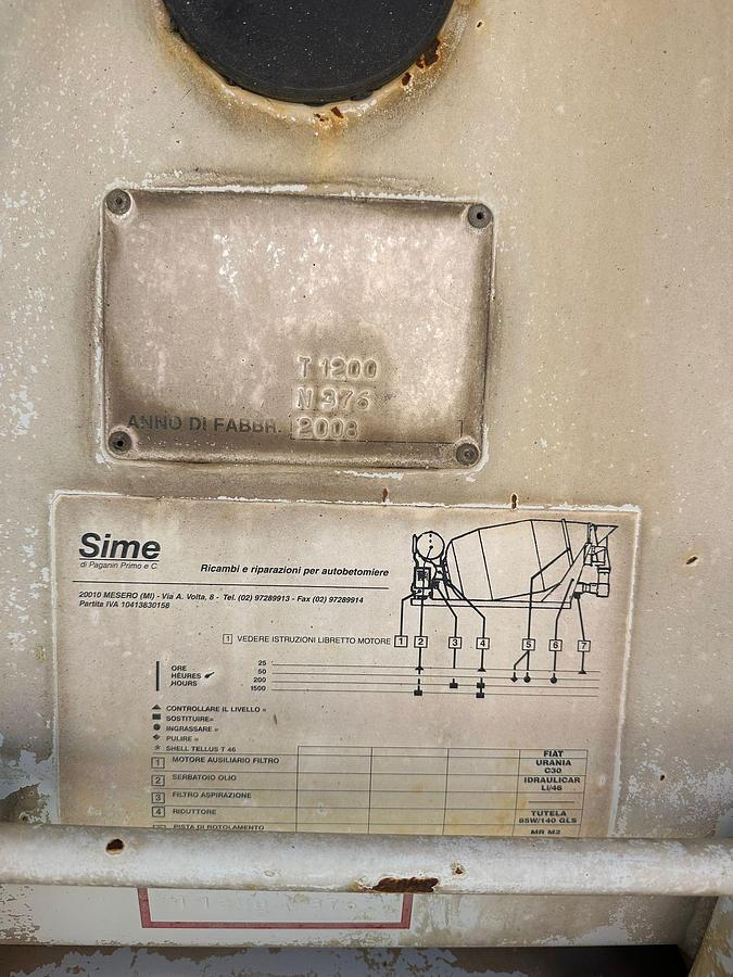 Usato Motrice Quattro assi Mercedes Actros 41.44 8x4 Autobetoniera con motore ausiliario