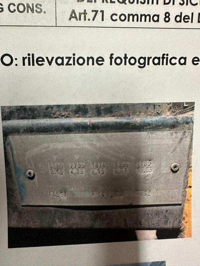 Usato IVECO EUROTECH 260E42 CASSONE FISSO CON GRU DIETRO CABINA FASSI  F140.23