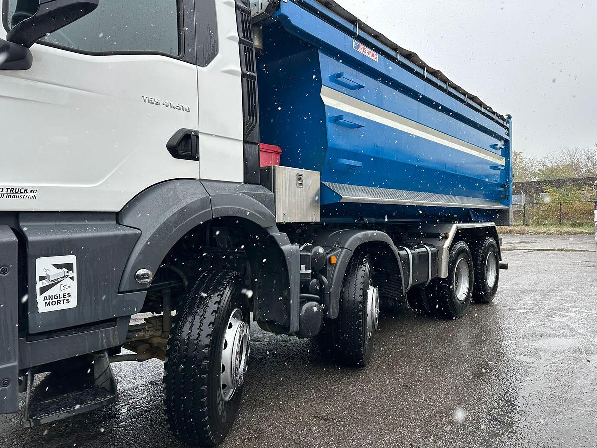 Usato MAN TGS 41.510 8X4 RIBALTABILE POSTERIORE ANNO 2022 (PARI AL NUOVO)