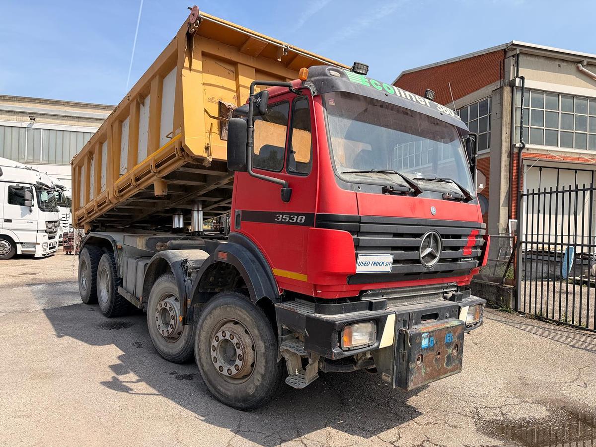 Usato MOTRICE QUATTRO ASSI MERCEDES SK 3538 RIBALTABILE POSTERIORE