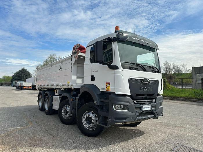 Usato MAN TGS 41.510 8X4 RIBALTABILE TRILARERALE KM 59000 ANNO 2022
