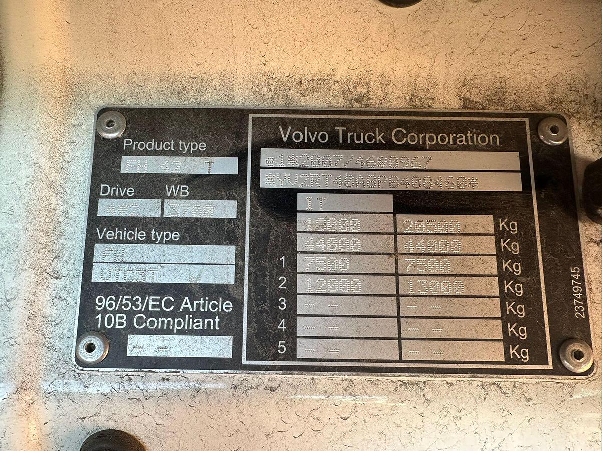 Usato VOLVO FH 500 AUTOMATICO WB/PLUS KM 250.000 2022